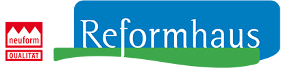 Das Logo des Reformhauses